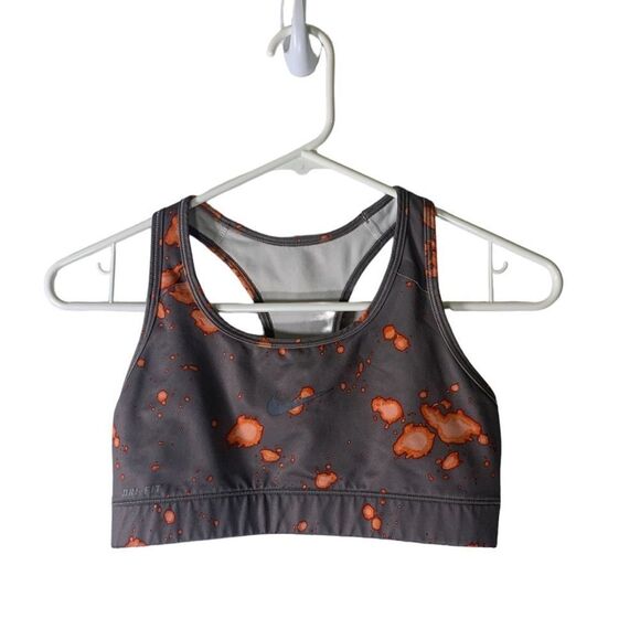 Nike Medium Grey Sports Bra - Picture 1 of 3